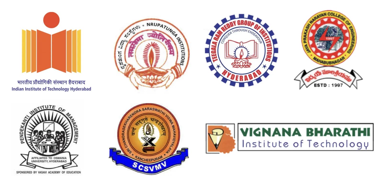 Colleges collaborating with TEKSHETRA